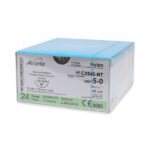 Sutura de Nylon Negro 5-0 ag. 2,5cm c/ 24 env. – Atramat
