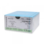 Sutura de Nylon Negro 3-0 ag. 1,9cm