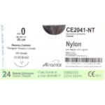 Sutura de Nylon Negro 0 ag. 2,0cm  c/ 24 env. – Atramat