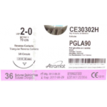Fio de Sutura Absorvível PGLA 2-0 ag. 3cm c/ 36 env. – Atramat