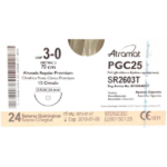 Fio de Sutura Absorvível PGC25 3-0 ag. 2,6cm c/ 24 env. – Atramat